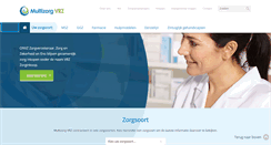 Desktop Screenshot of multizorgvrz.nl